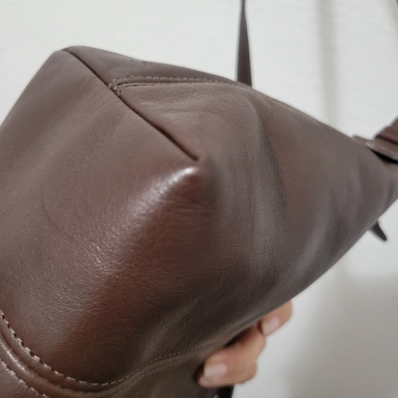 Coach MacDougal Leather Zip Vintage Crossbody Bag - Picture 8 of 12